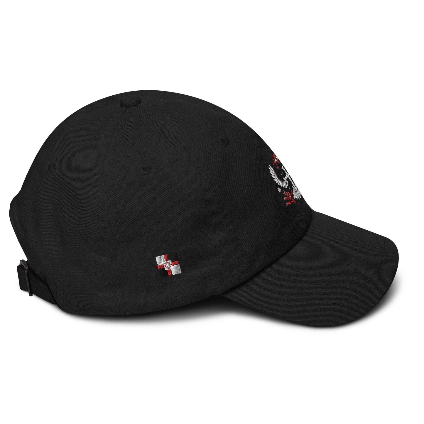 Black PRN Hat side left