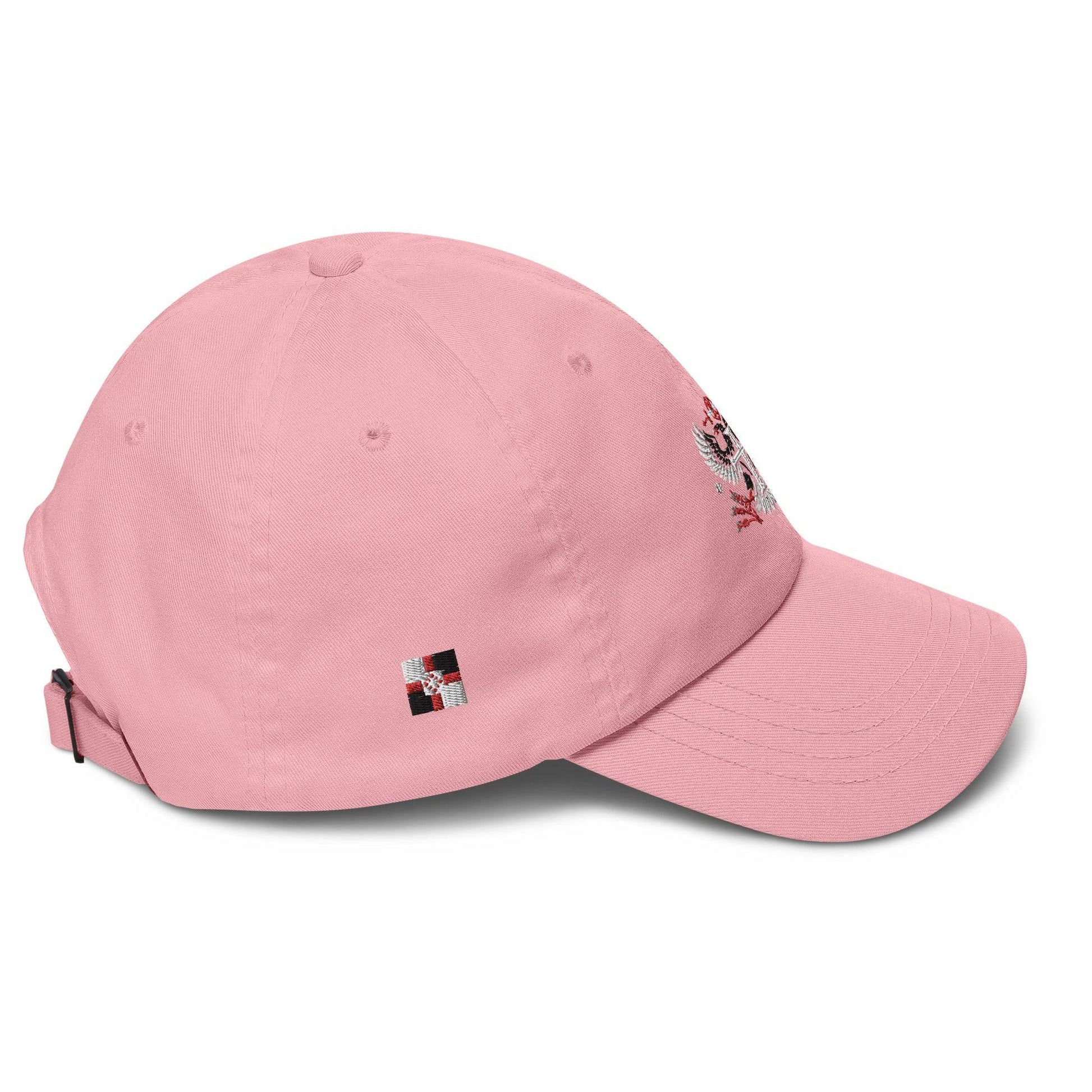 Pink PRN hat side right