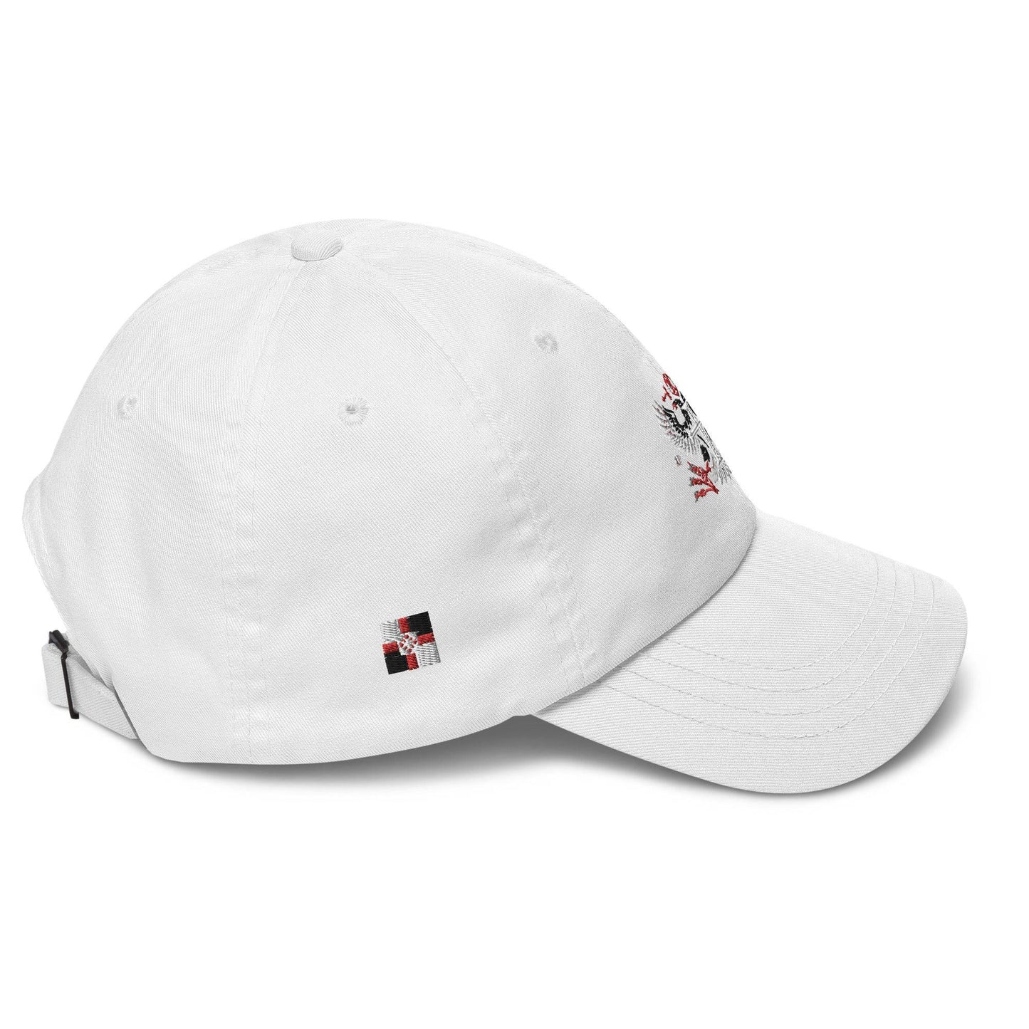 White PRN hat right 