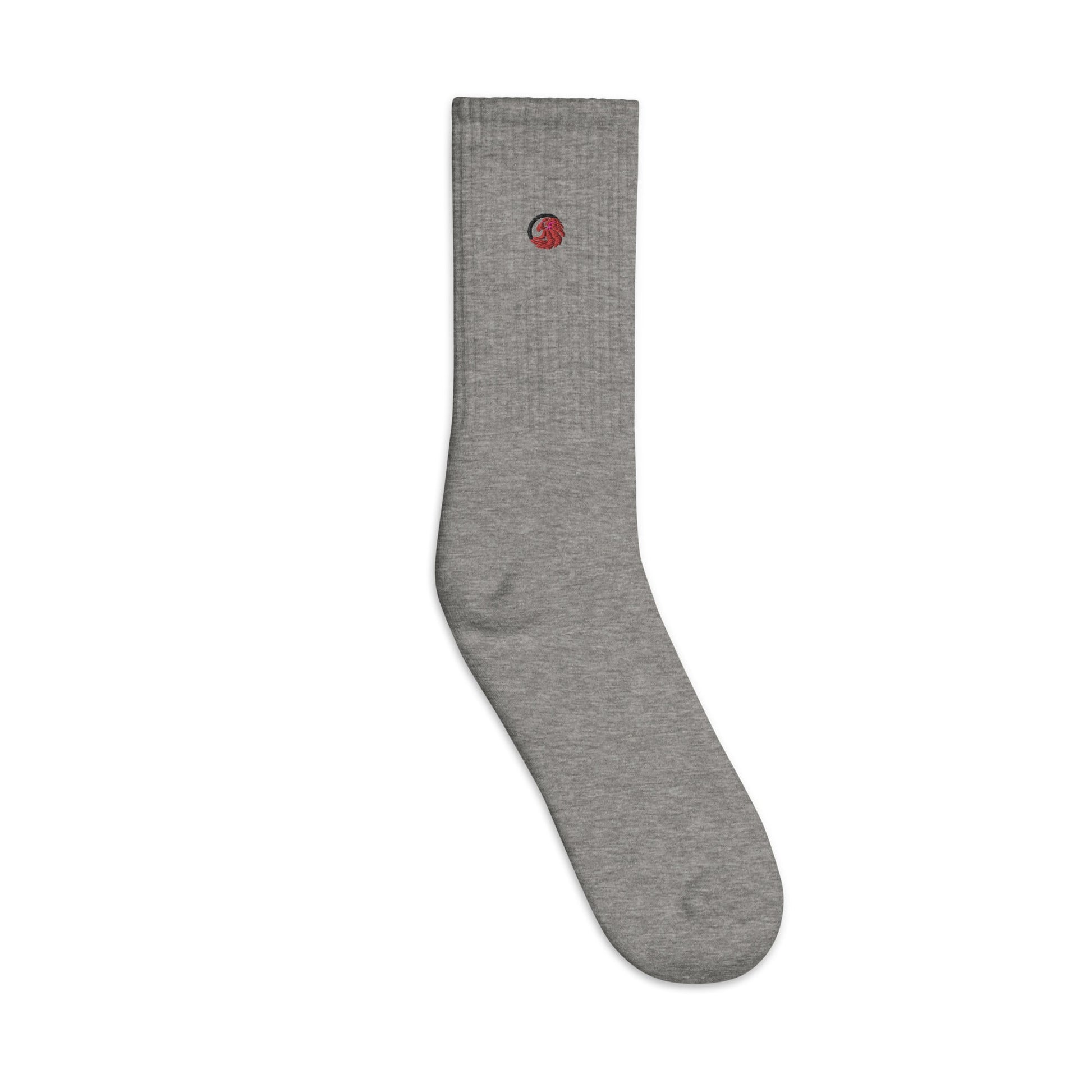 Heather grey socks