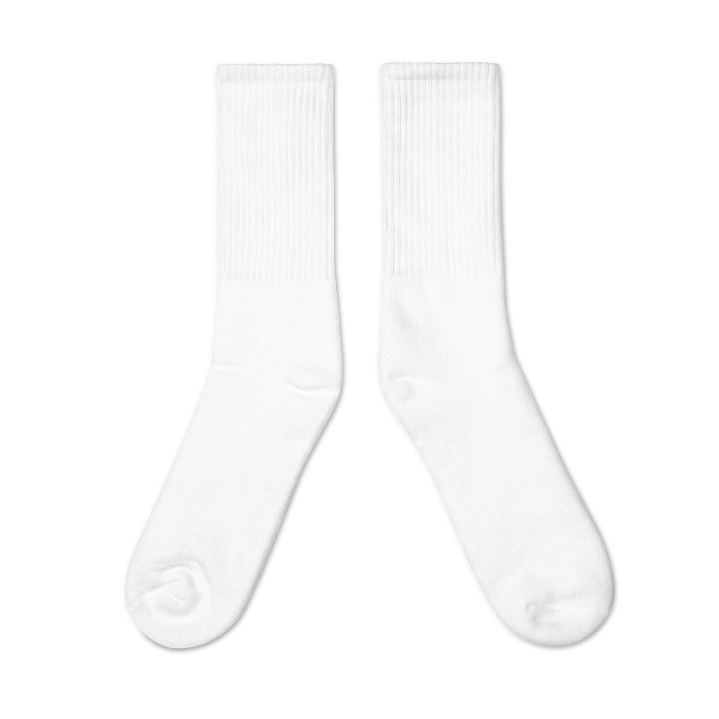 White socks inside view