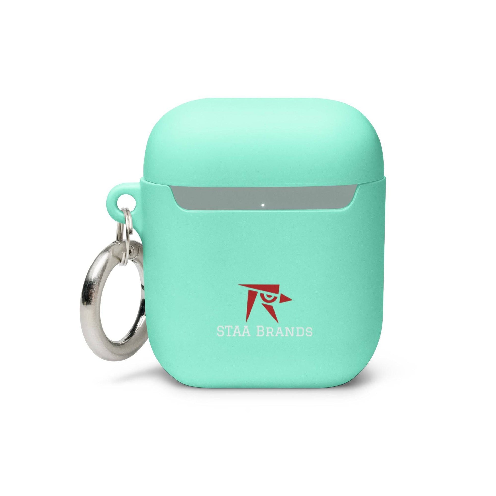 Mint AirPod rubber cover back